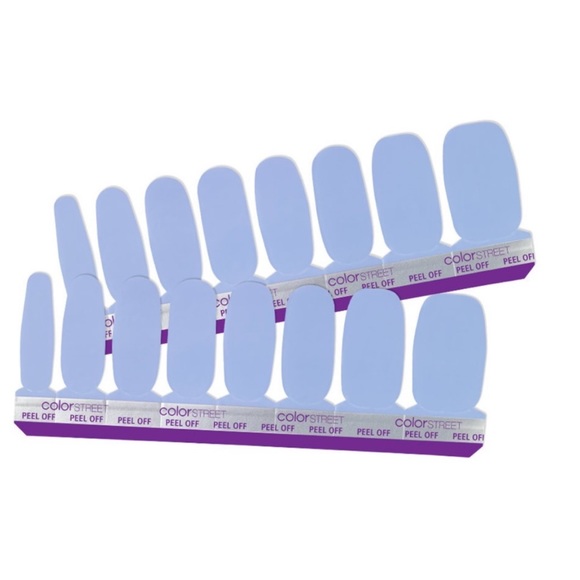 *Retired* Color Street: Aspen Sky | Pale Pastel Periwinkle Blue Spring Winter - Picture 12 of 12